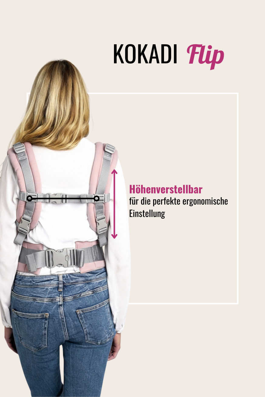 baby carrier Flip Heart2Heart Rosé