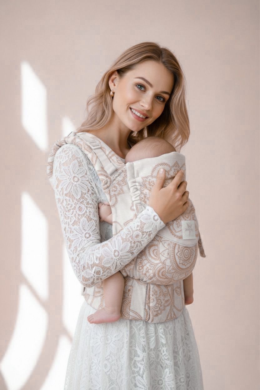 Baby Carrier Flip X Mandala Café au lait