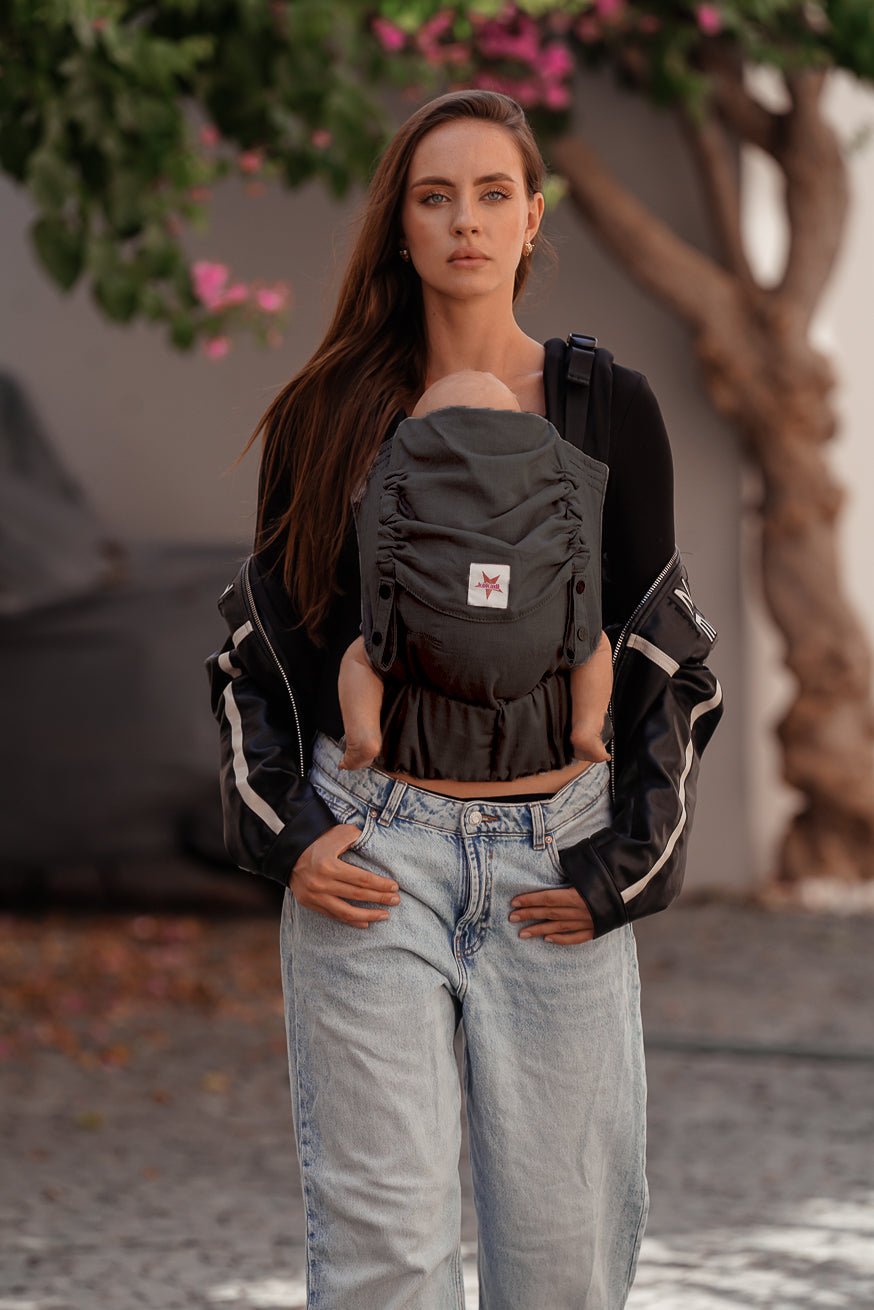 Baby Carrier Flip Just Mr Gray - KOKADI