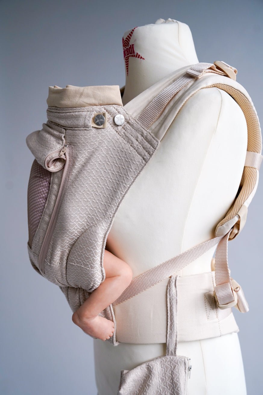 Babytrage Flip Performance Air Heart2Heart Cream - KOKADI