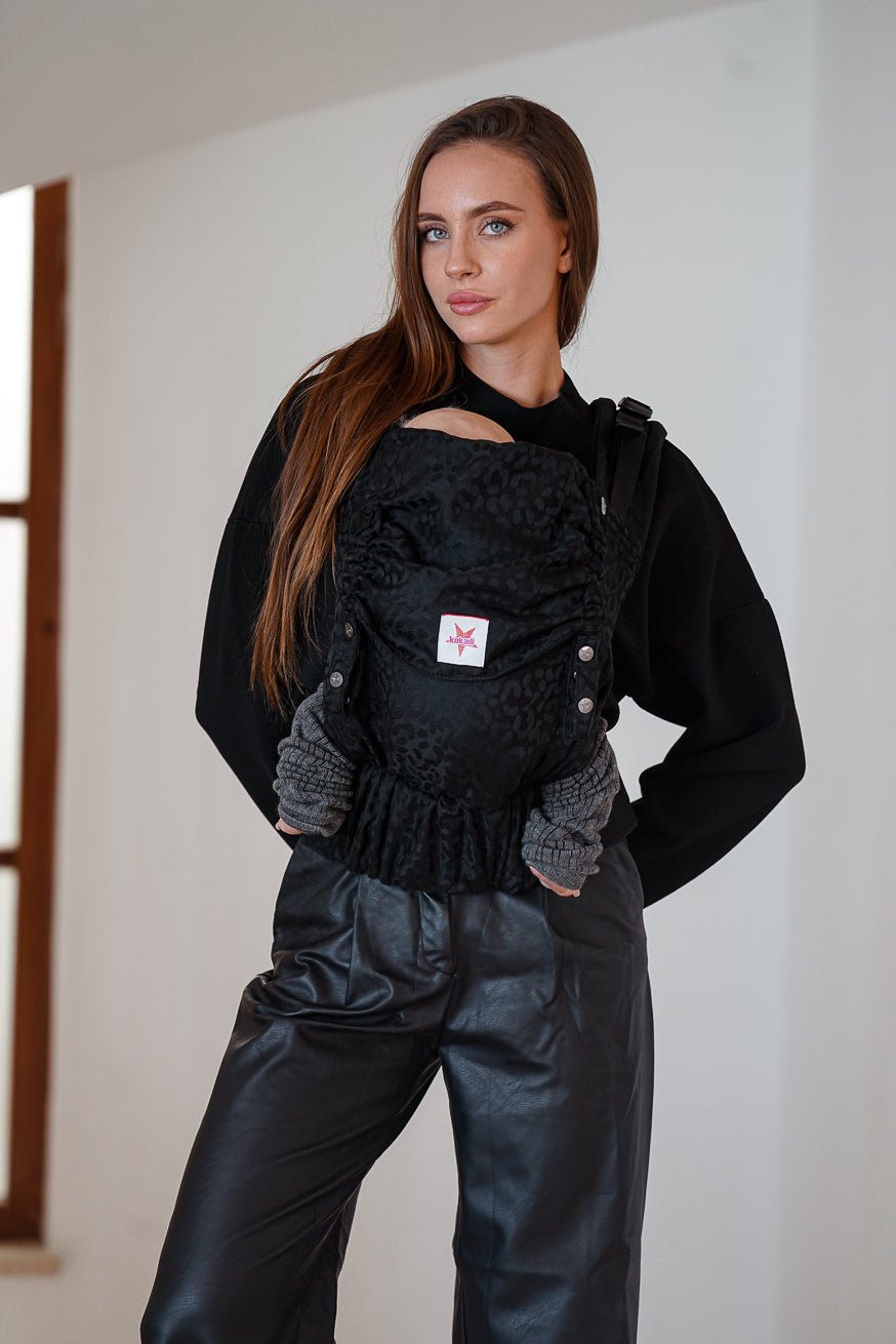 Babytrage Flip Safari Black Beauty - KOKADI