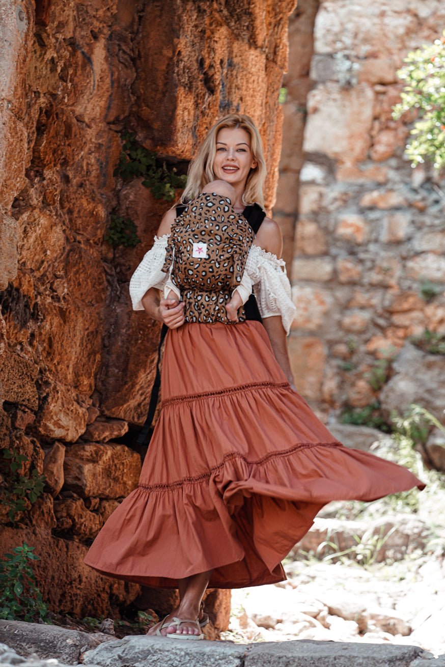 Baby Carrier Flip Safari Coffee - KOKADI