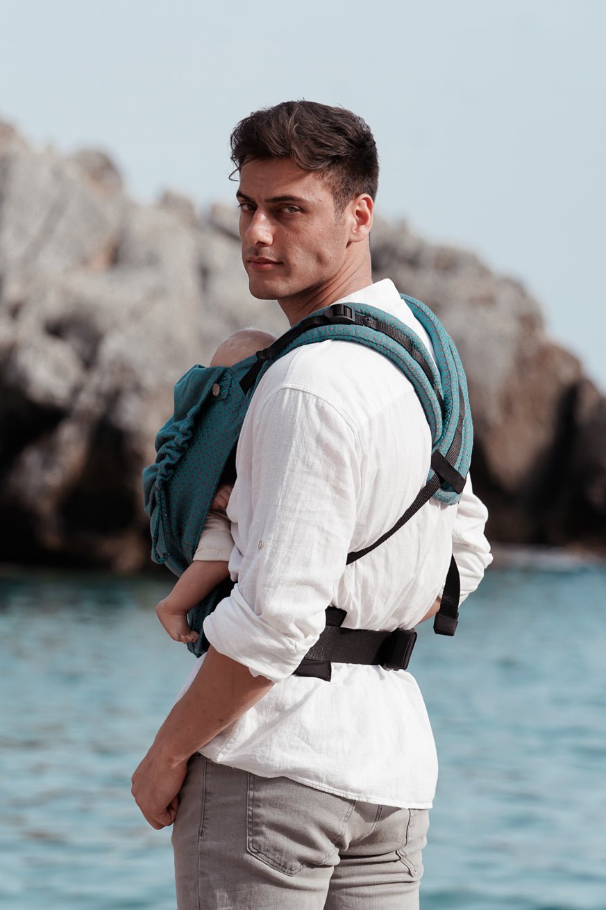 Babytrage Flip X Heart2Heart Lagoon - KOKADI