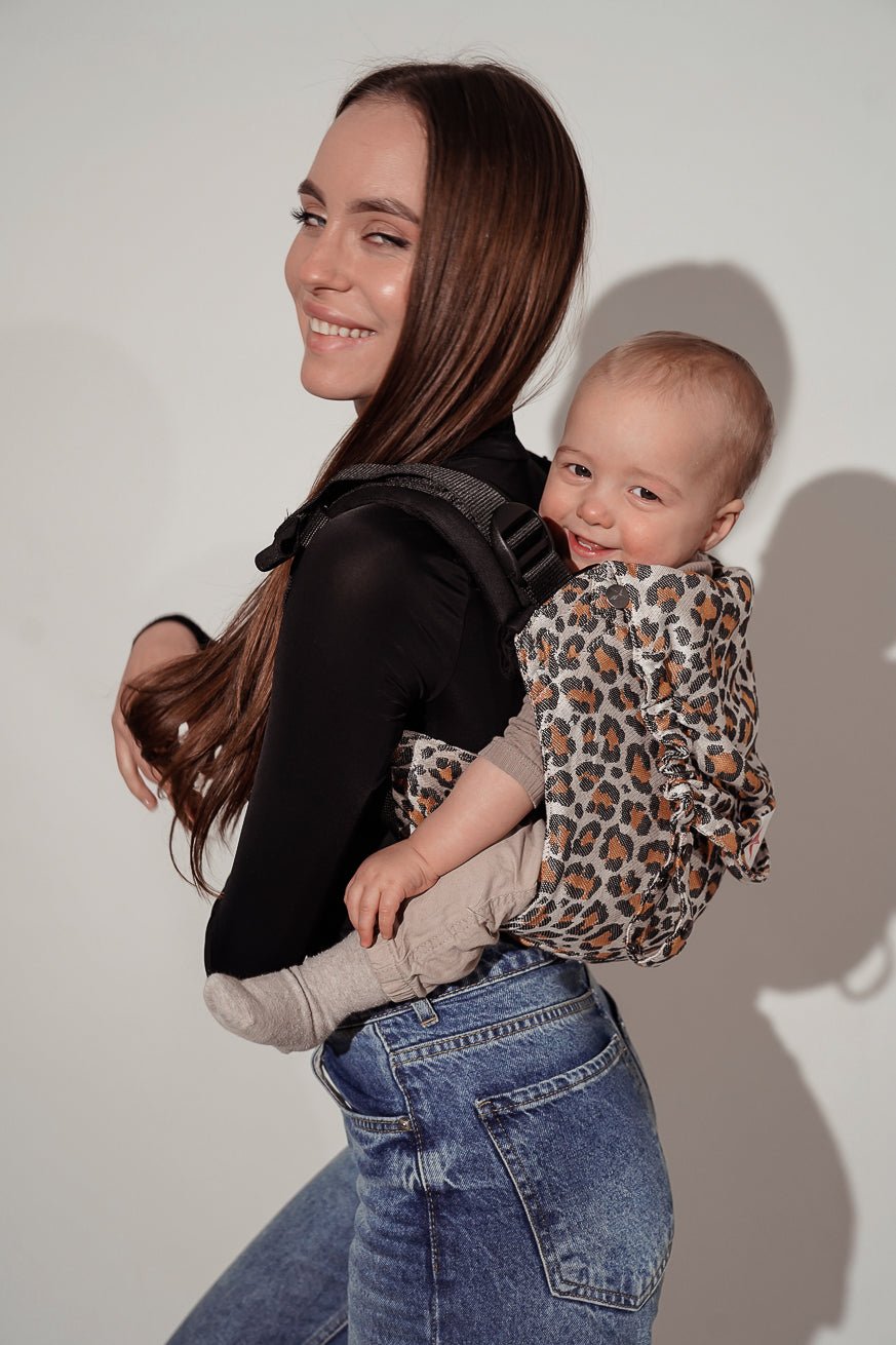 Baby Carrier Onbu Safari desert sand - KOKADI