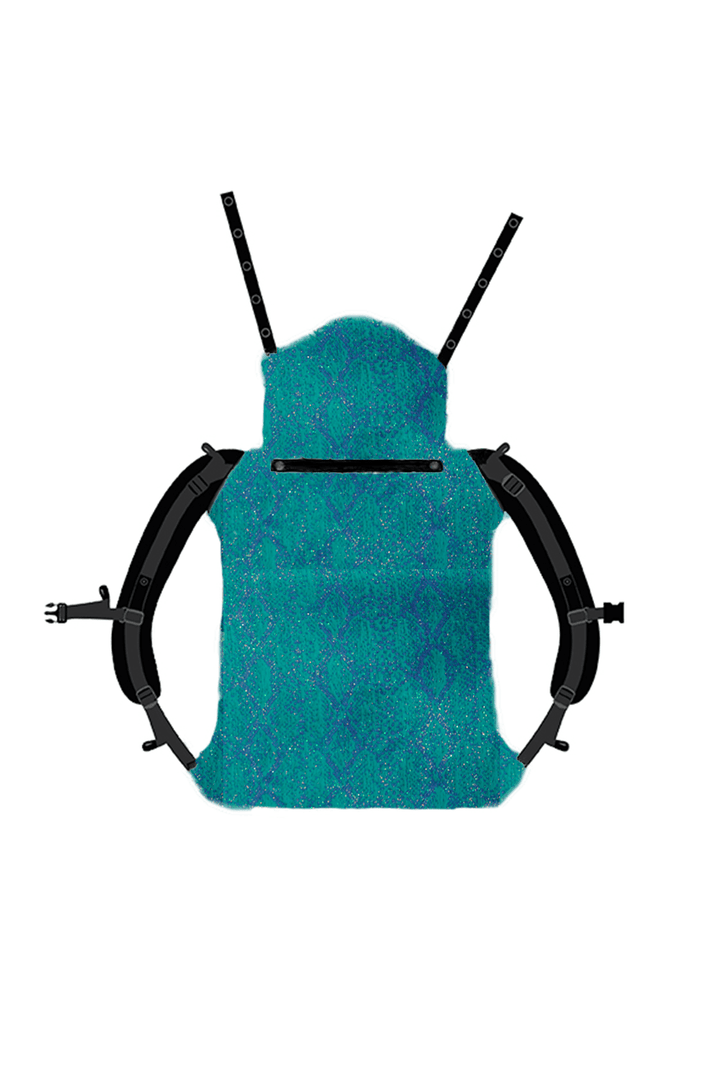 Baby Carrier Onbu Snake Azzura - KOKADI