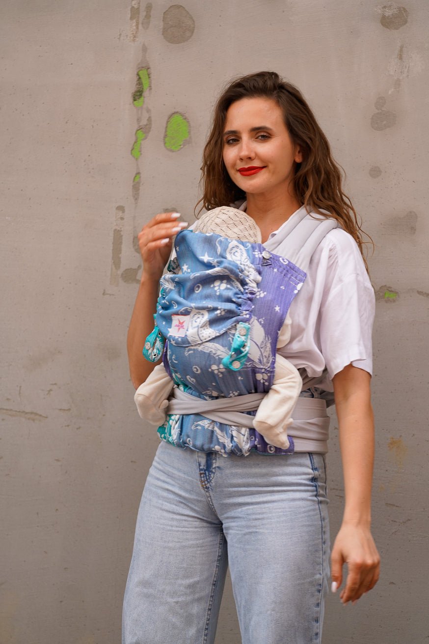 Baby Carrier TaiTai Feathers Milla - KOKADI