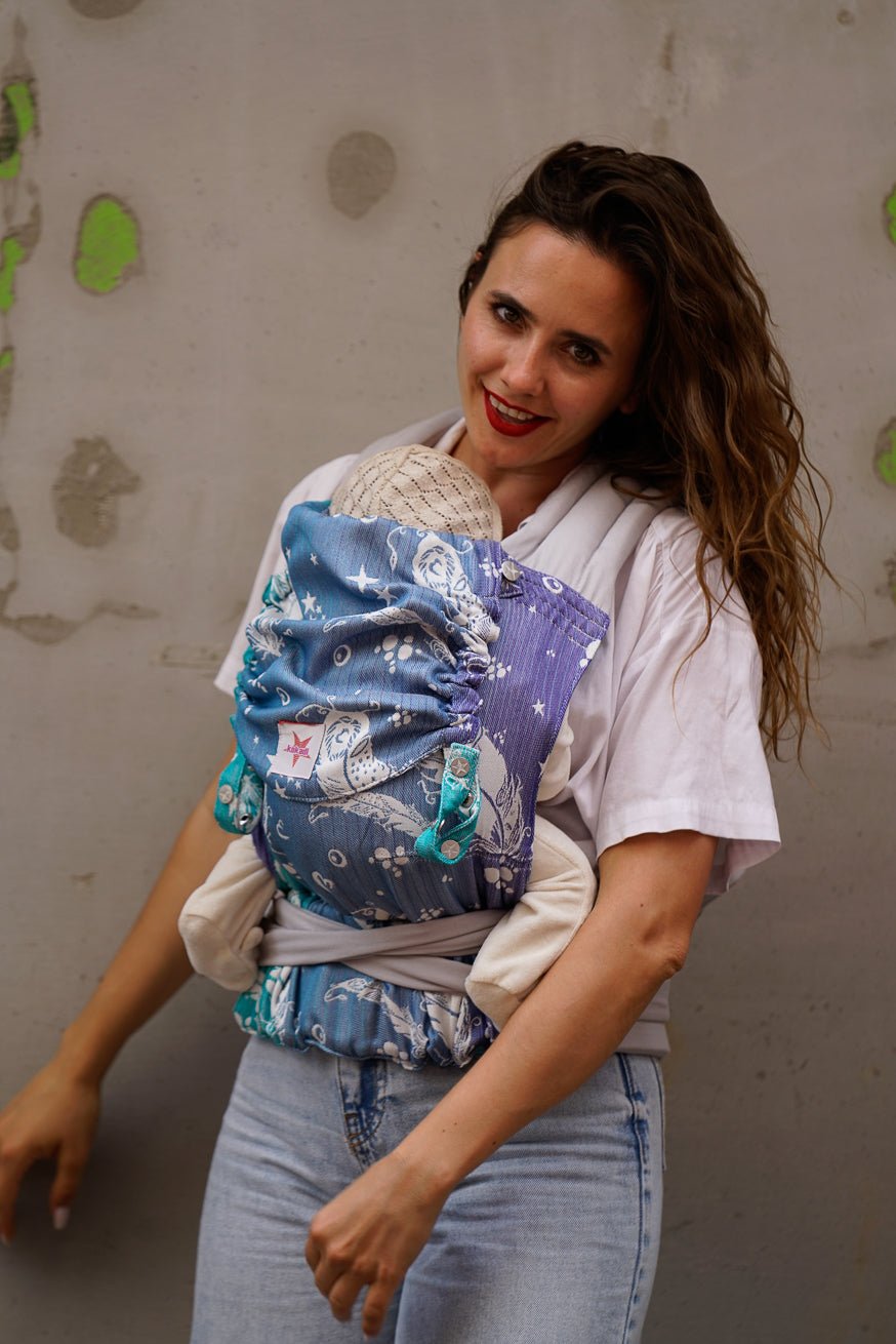 Baby Carrier TaiTai Feathers Milla - KOKADI