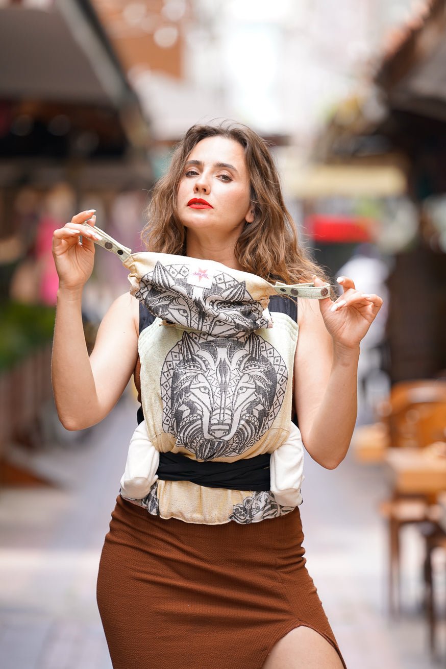 Baby Carrier TaiTai Wild Mandala Wolf - KOKADI