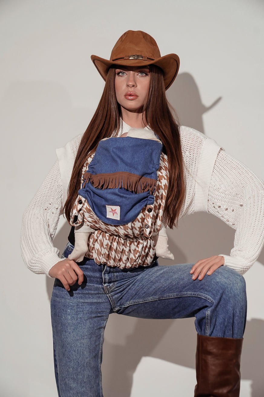 Baby Carrier TaiTai Wild West Macchiato - KOKADI