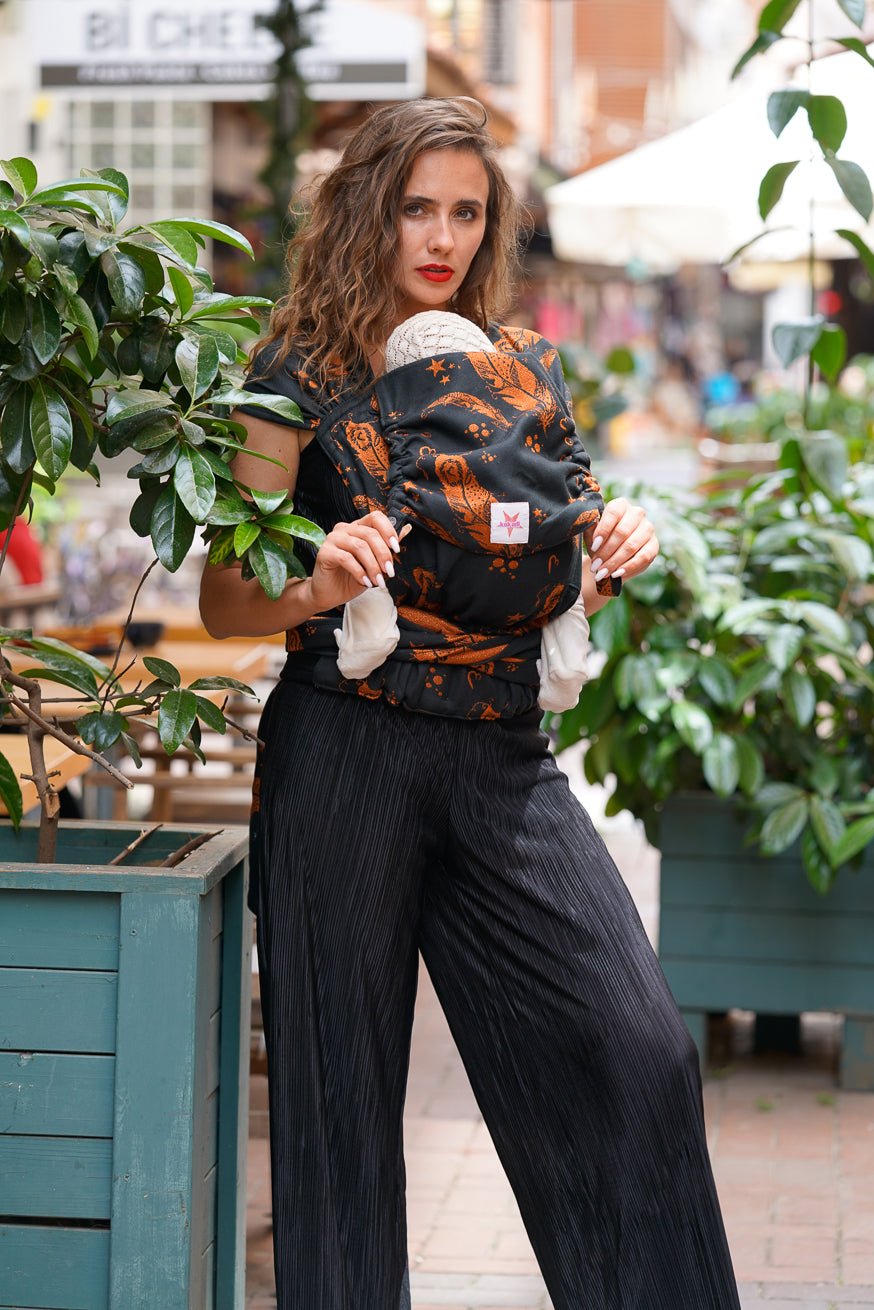 Baby Carrier WrapStar Feathers Florian - KOKADI