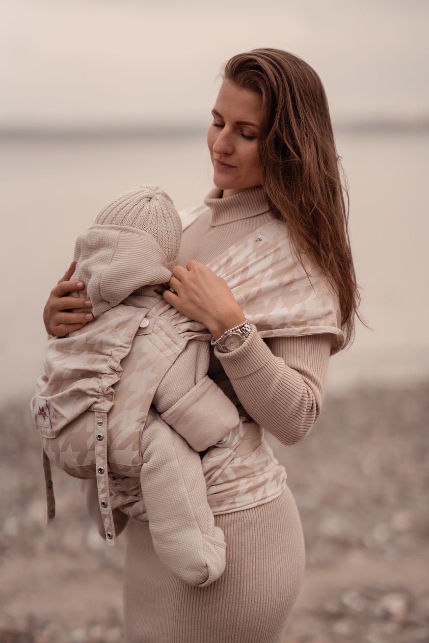 Baby Carrier WrapStar Houndstooth Campiano - KOKADI
