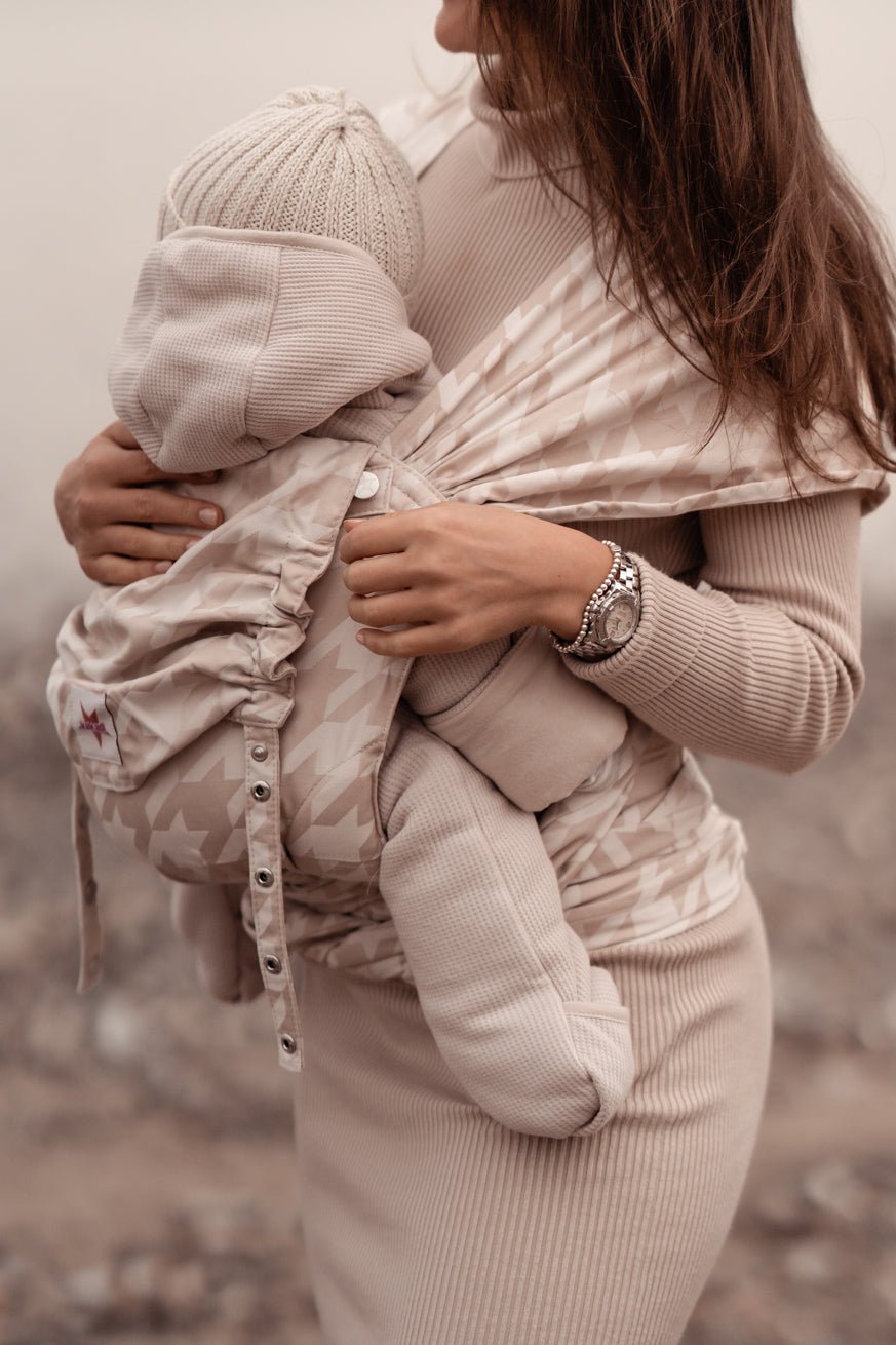 Baby Carrier WrapStar Houndstooth Campiano - KOKADI