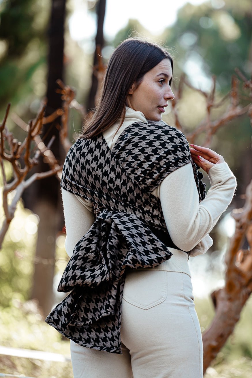 Baby Carrier WrapStar Houndstooth Maxim - KOKADI