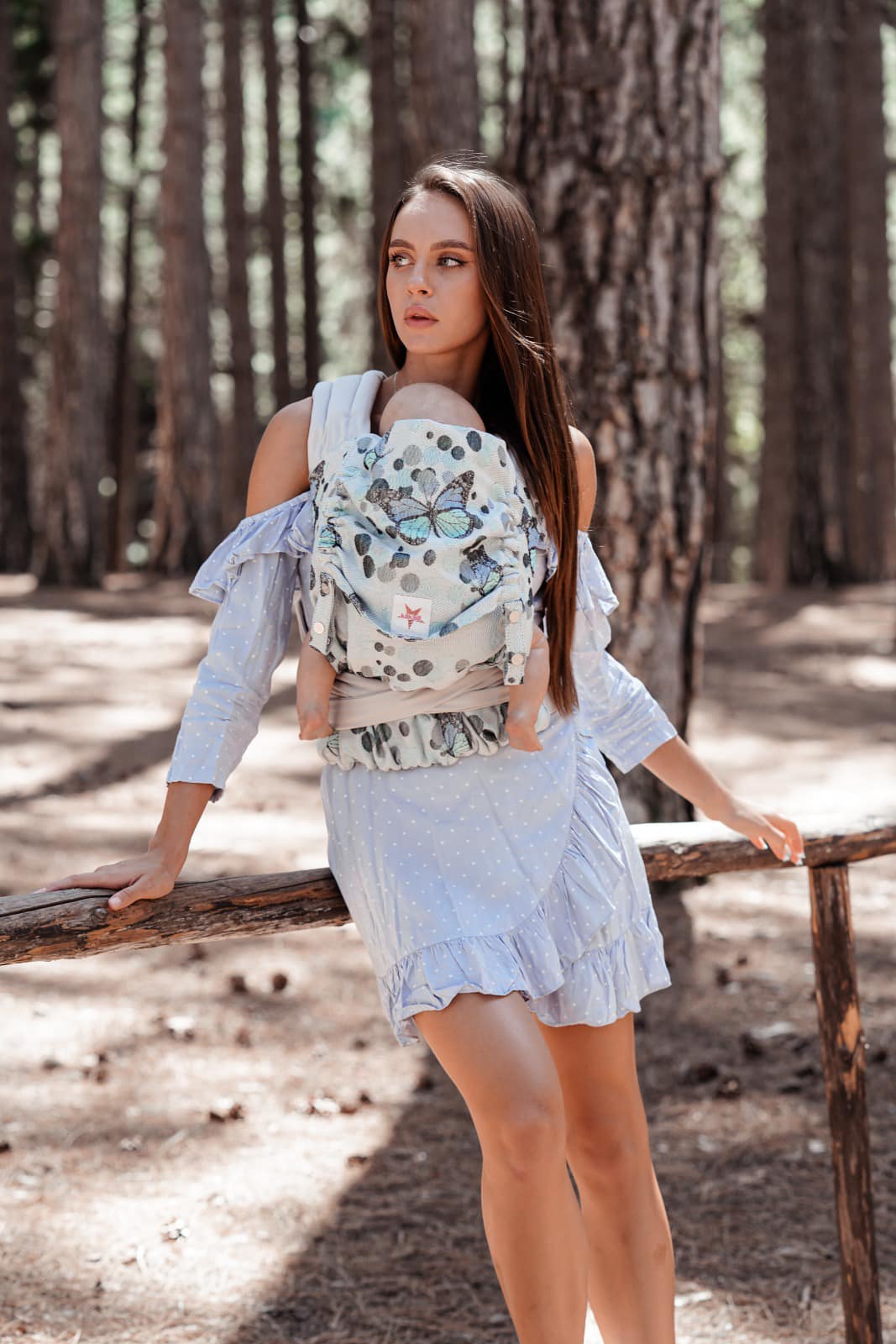 Babytrage WrapStar Mariposa Marbella - KOKADI