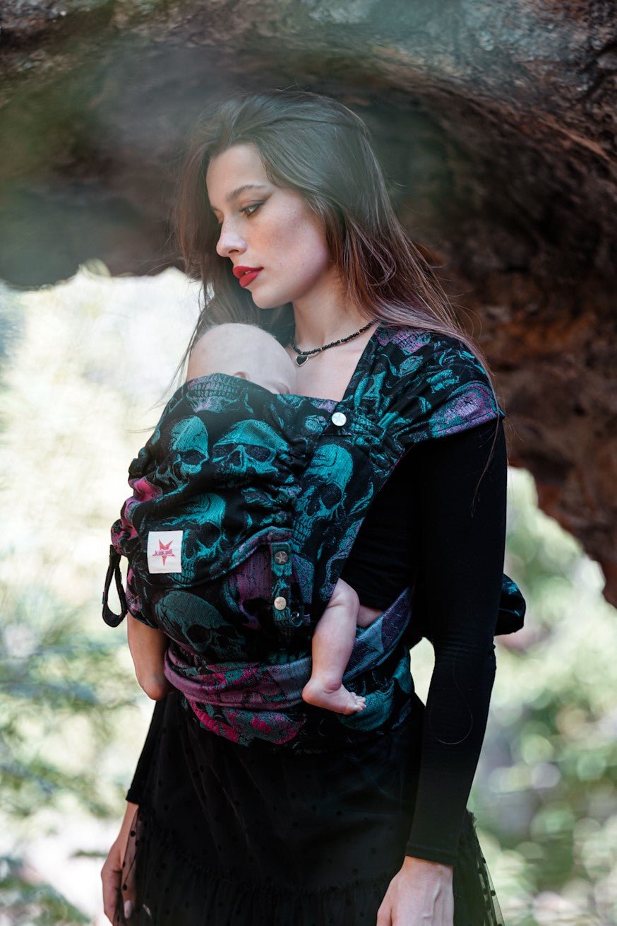 Baby Carrier WrapStar Scary Skulls - KOKADI