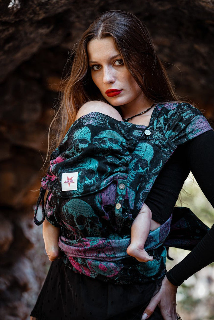 Baby Carrier WrapStar Scary Skulls - KOKADI