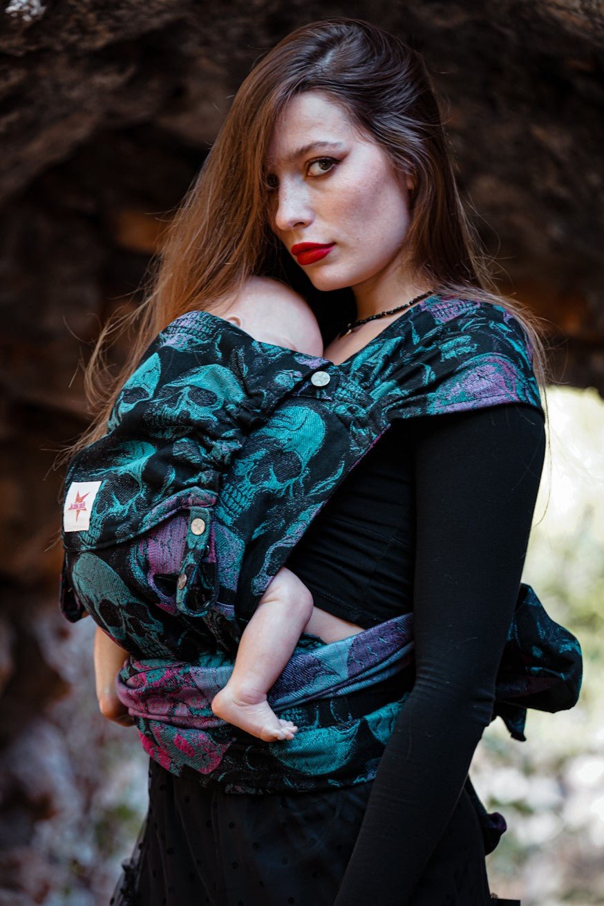 Baby Carrier WrapStar Scary Skulls - KOKADI