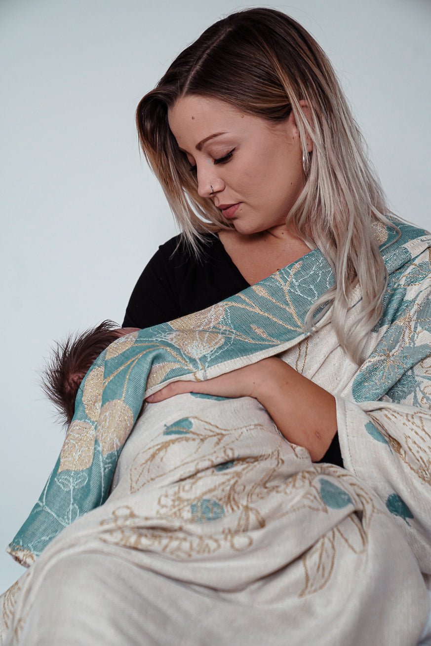 Cuddly blanket Golden Eucalyptus - KOKADI