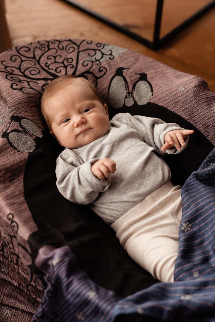 Cuddly blanket penguin love Tilda - KOKADI