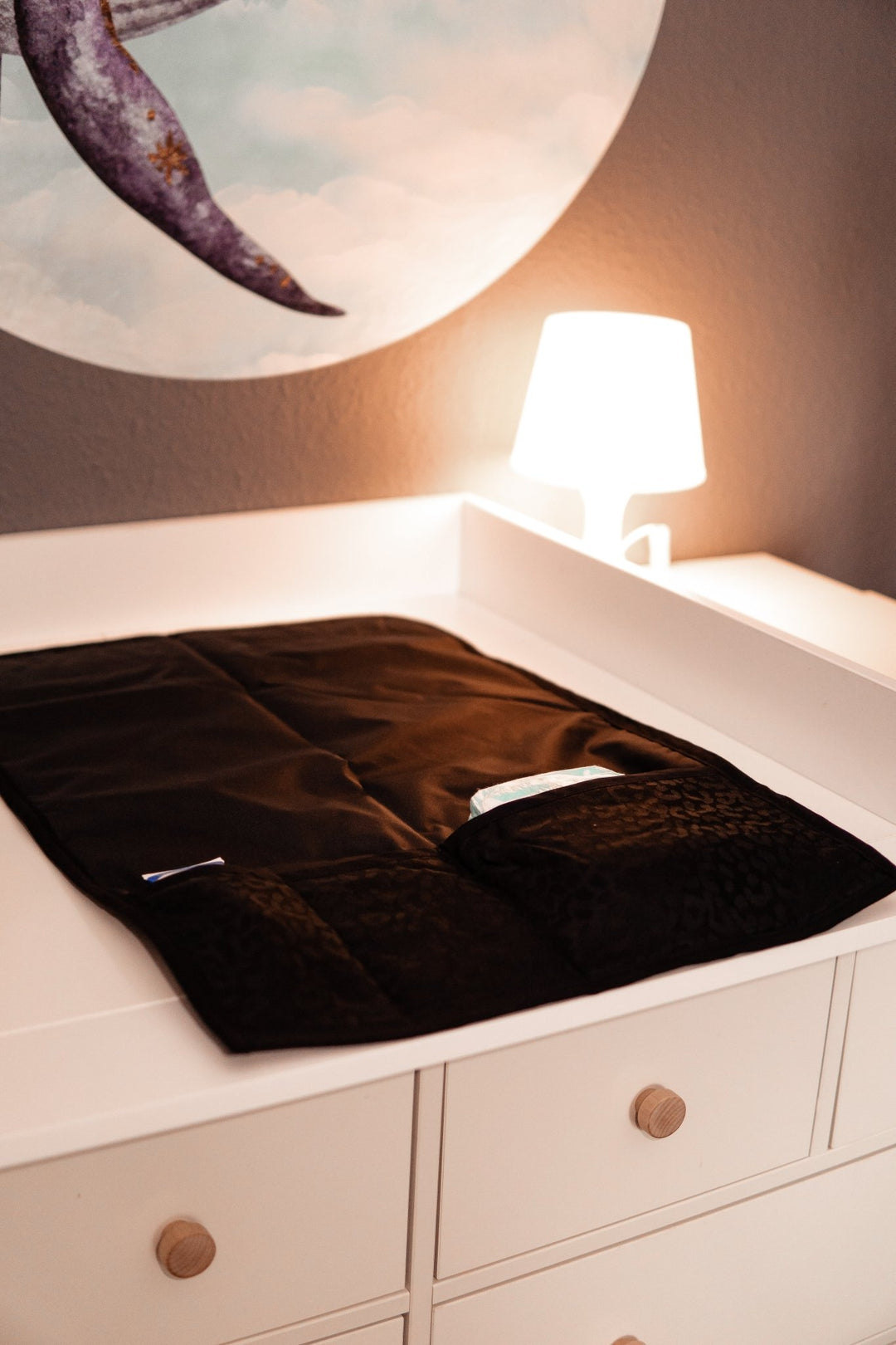 Changing mat Safari Black Beauty - KOKADI