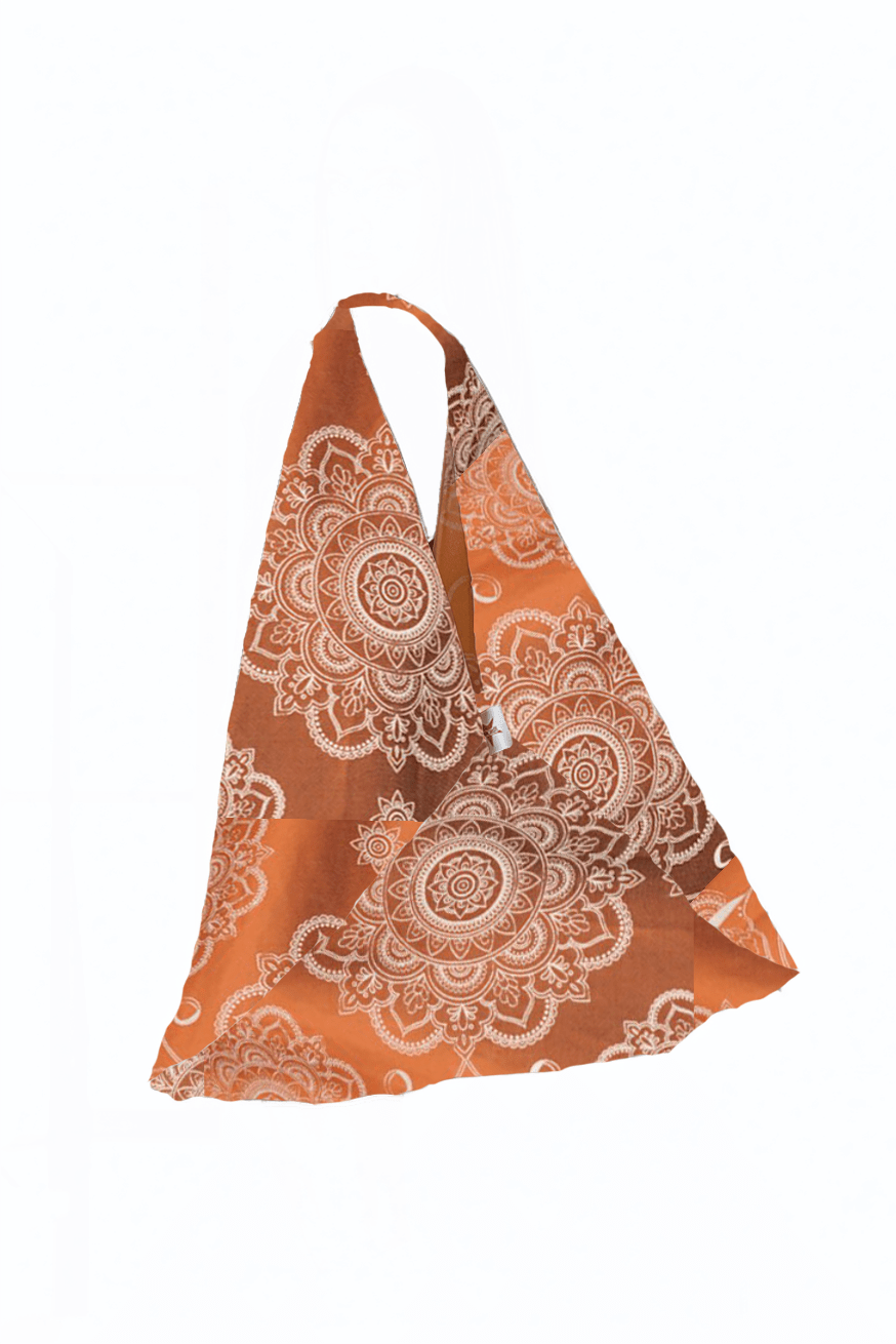 XXL Shopper Mandala Latte Macchiato x Bamboo reverse - KOKADI