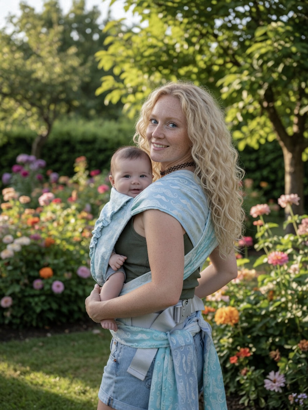 Baby Carrier WrapStar Mustache Malik