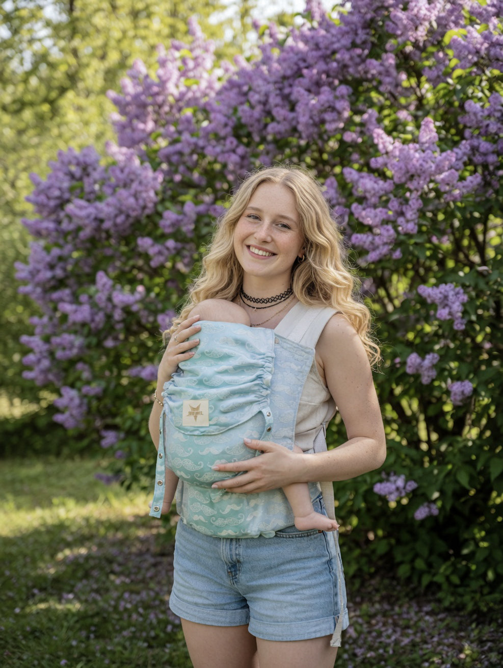 Baby Carrier Flip Mustache Malik
