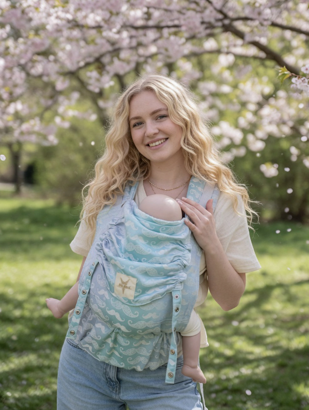 Baby Carrier Flip X Mustache Malik