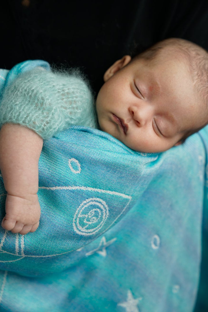 Baby blanket Deep Space Milky Way - KOKADI