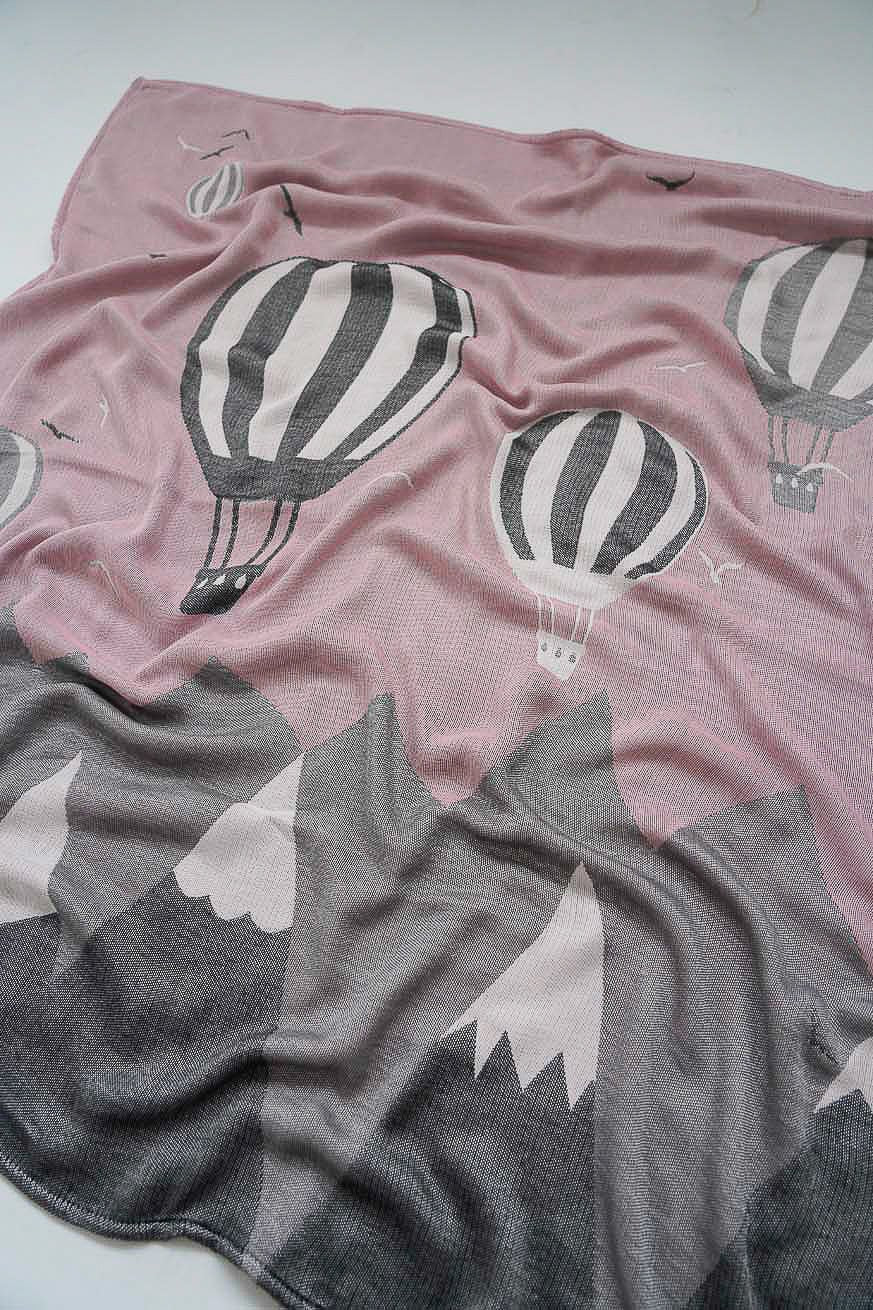 Babydecke Wunderluftballon Feline - KOKADI