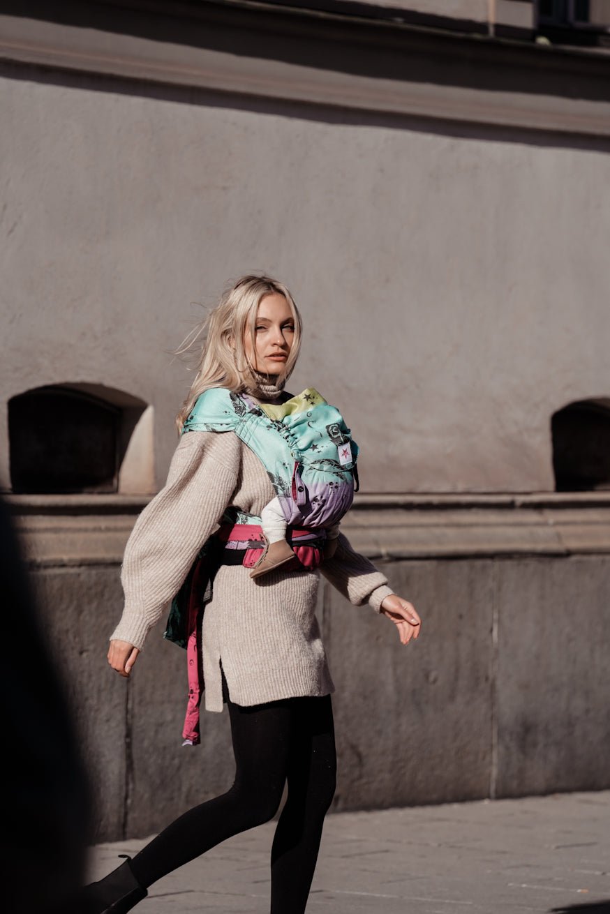 Baby Carrier WrapStar Feathers Emma - KOKADI