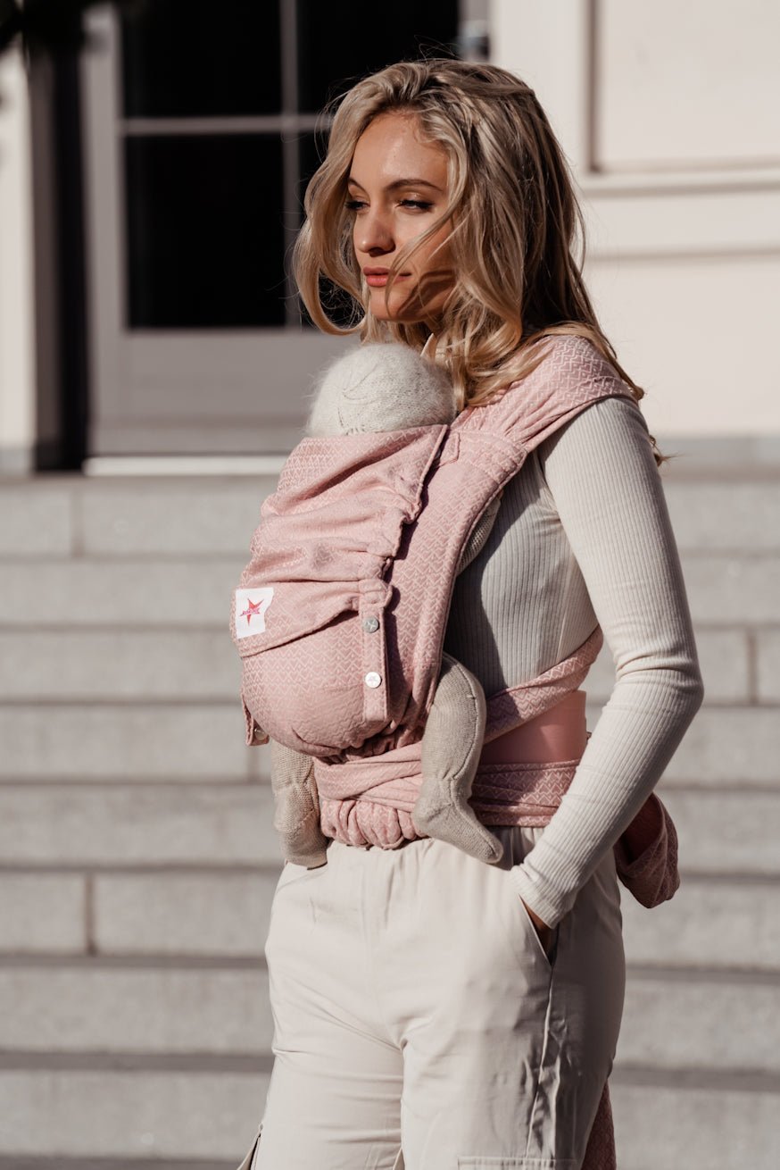 Baby Carrier WrapStar Heart2Heart Rosé - KOKADI
