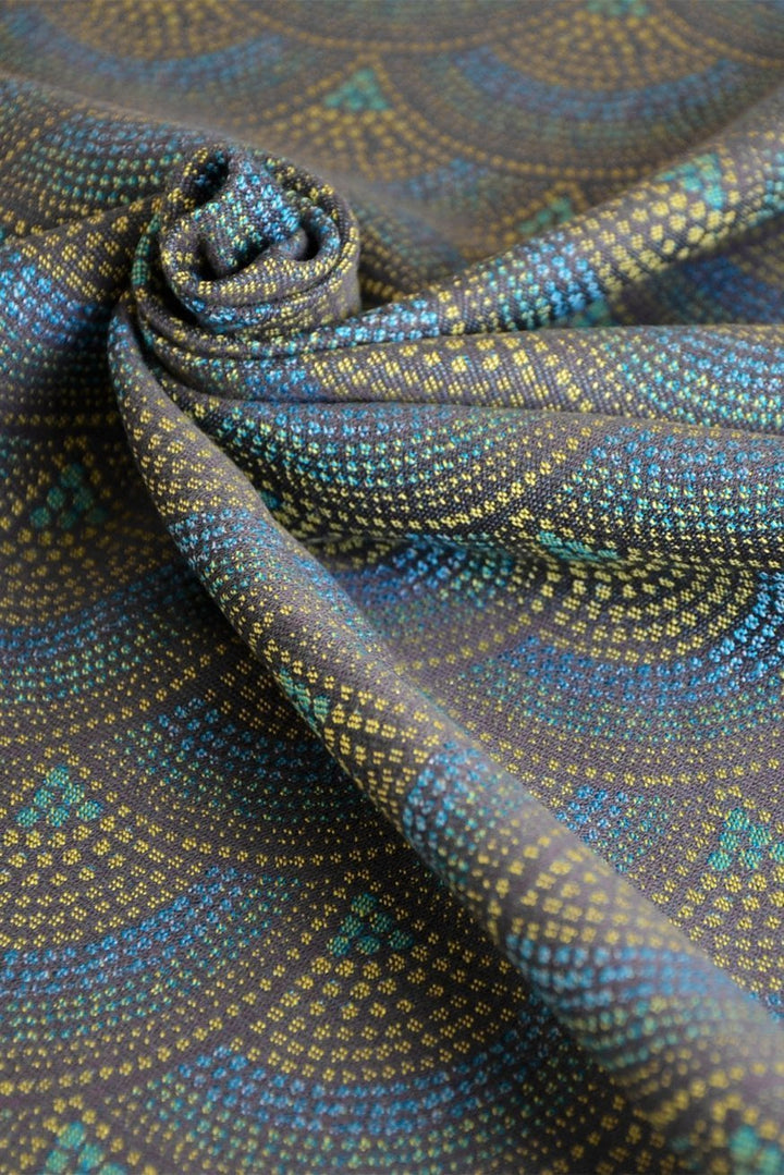 Baby Carrier WrapTai Arielle Peacock - KOKADI