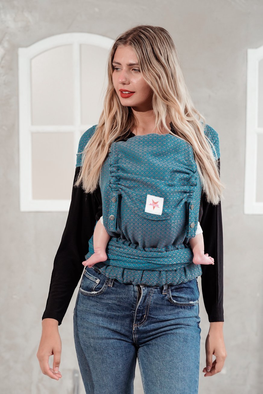 Baby Carrier WrapTai Heart2Heart Lagoon - KOKADI