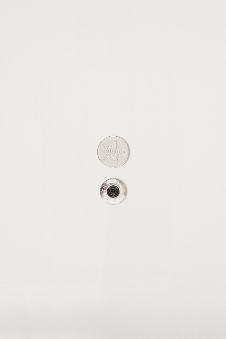 Push button female silver (new) - KOKADI