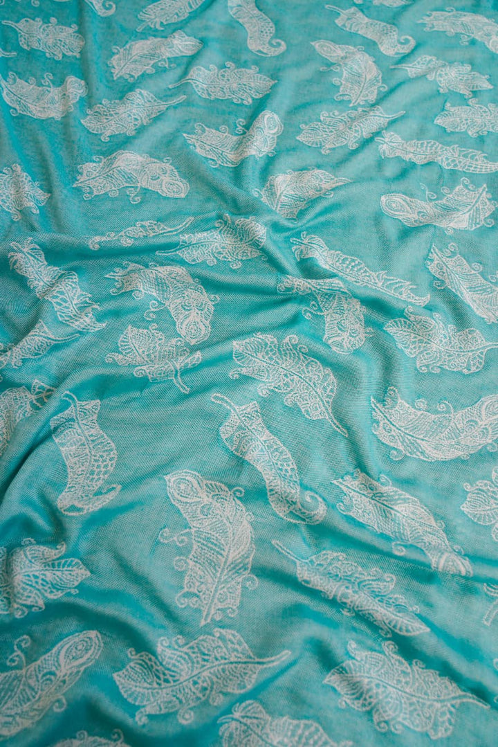 Cuddly towel mandala feathers Alexandra - KOKADI