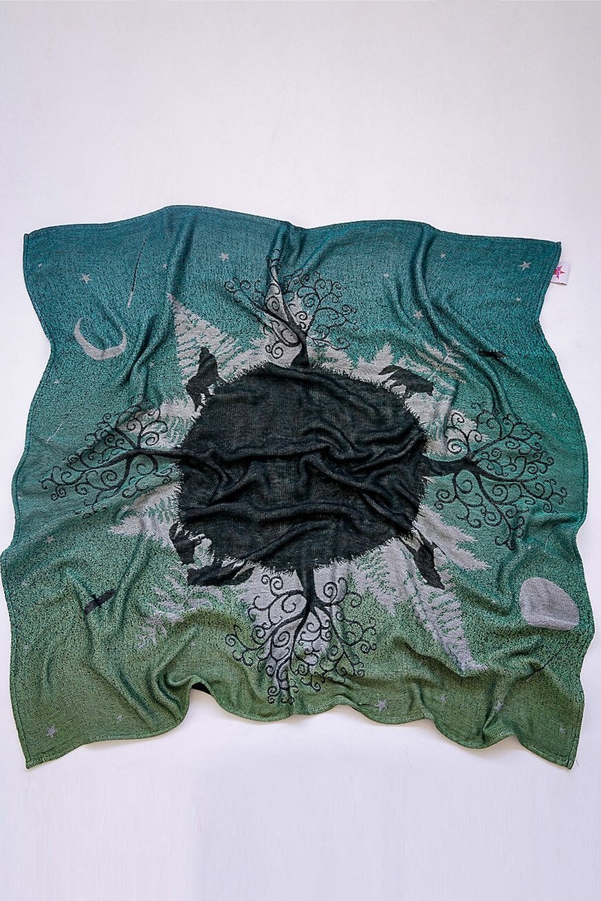 Cuddly blanket Forest of Wolves Finn - KOKADI