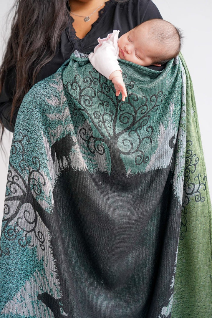 Cuddly blanket Forest of Wolves Finn - KOKADI