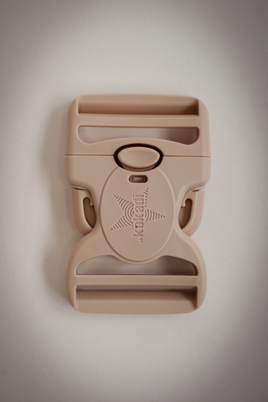 Buckle star clasp cream 50mm - KOKADI